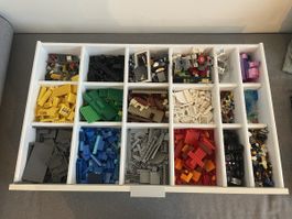 Lego Bausteine - Grosse Schublade voll