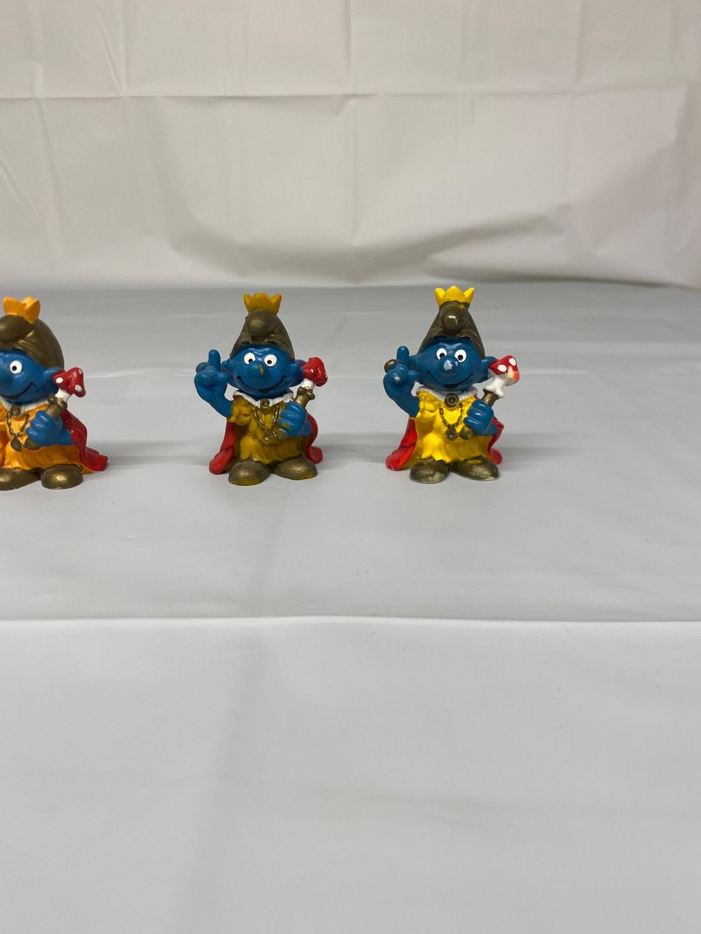 Schleich Statuette: Schleich Schlümpfe Könige Alt 5 Stk – Usato da Tuggen venduto da Haribo3000 2
