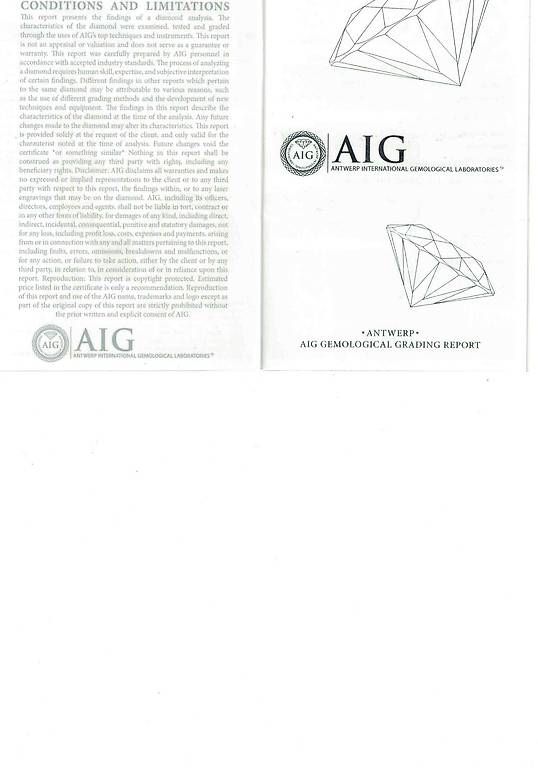 Pietre preziose: Diamant naturel coussin 2.74ct AIG – Usato da Châtelaine venduto da GenevaTrade 4