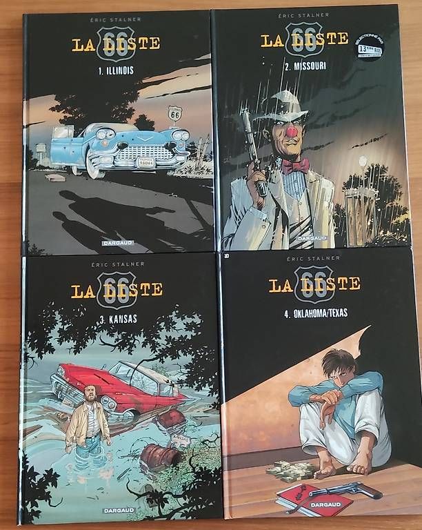 Fumetti: La liste 66 - tomes 1 à 4 – Usato da Lausanne venduto da dam_chf5