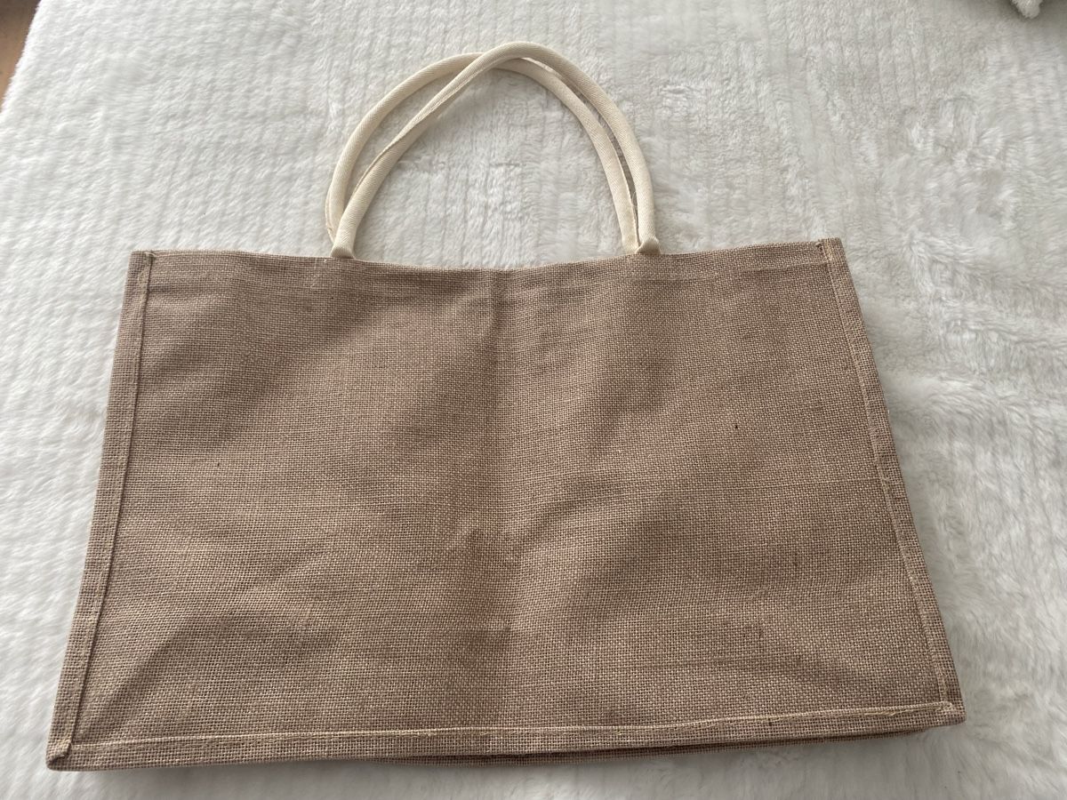 Borse: Einkaufstasche aus Jute – Nuovo (secondo la descrizione) da Unterterzen venduto da bac_287t