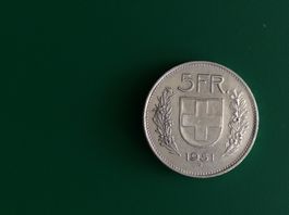 5 francs  1951  Jolie