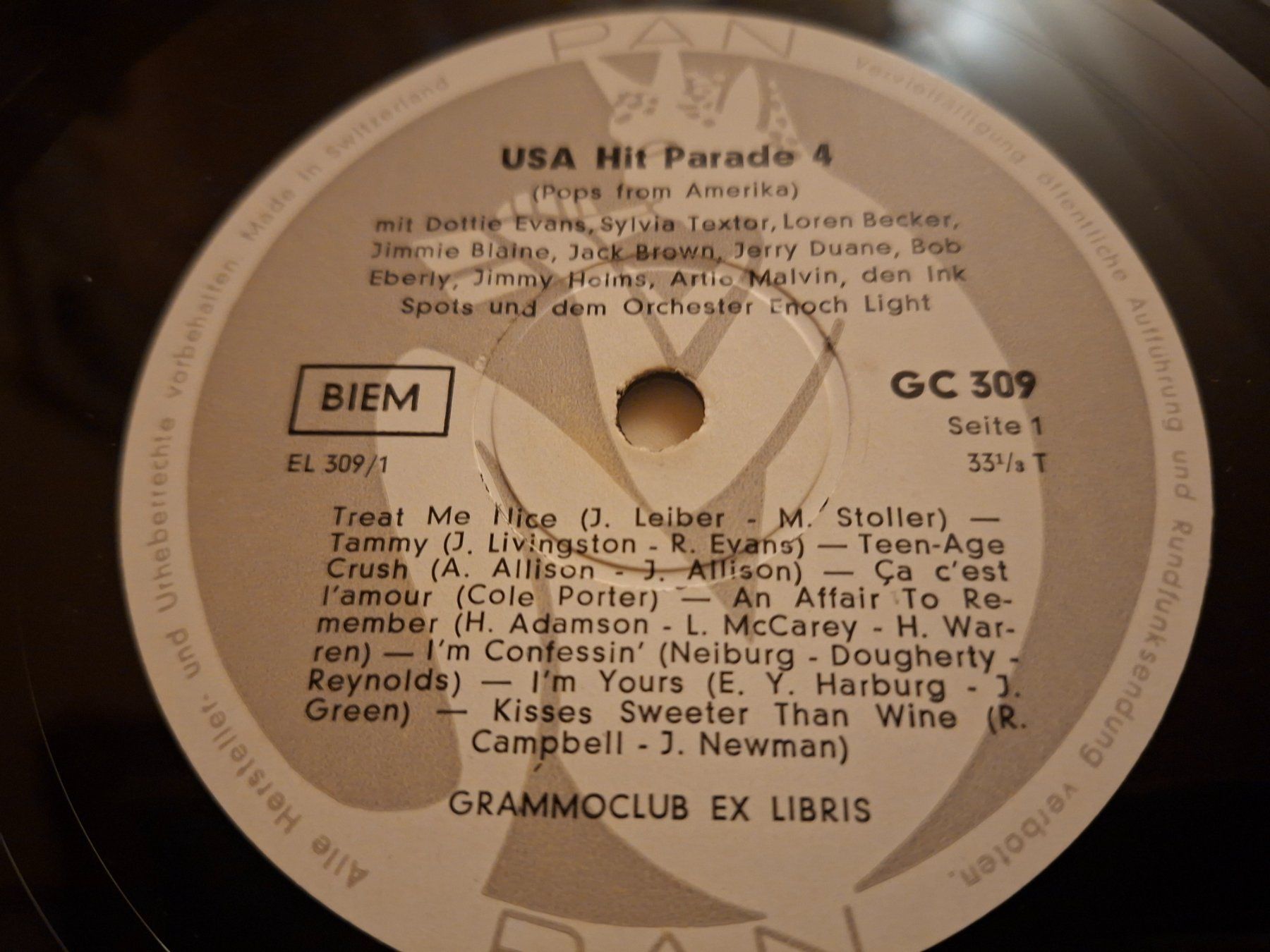 Schallplatten: Rare Rock & Roll LP - USA Hit Parade 4 - Ex Libris – Gebraucht aus Bernex von Wannabehasbeen01 4