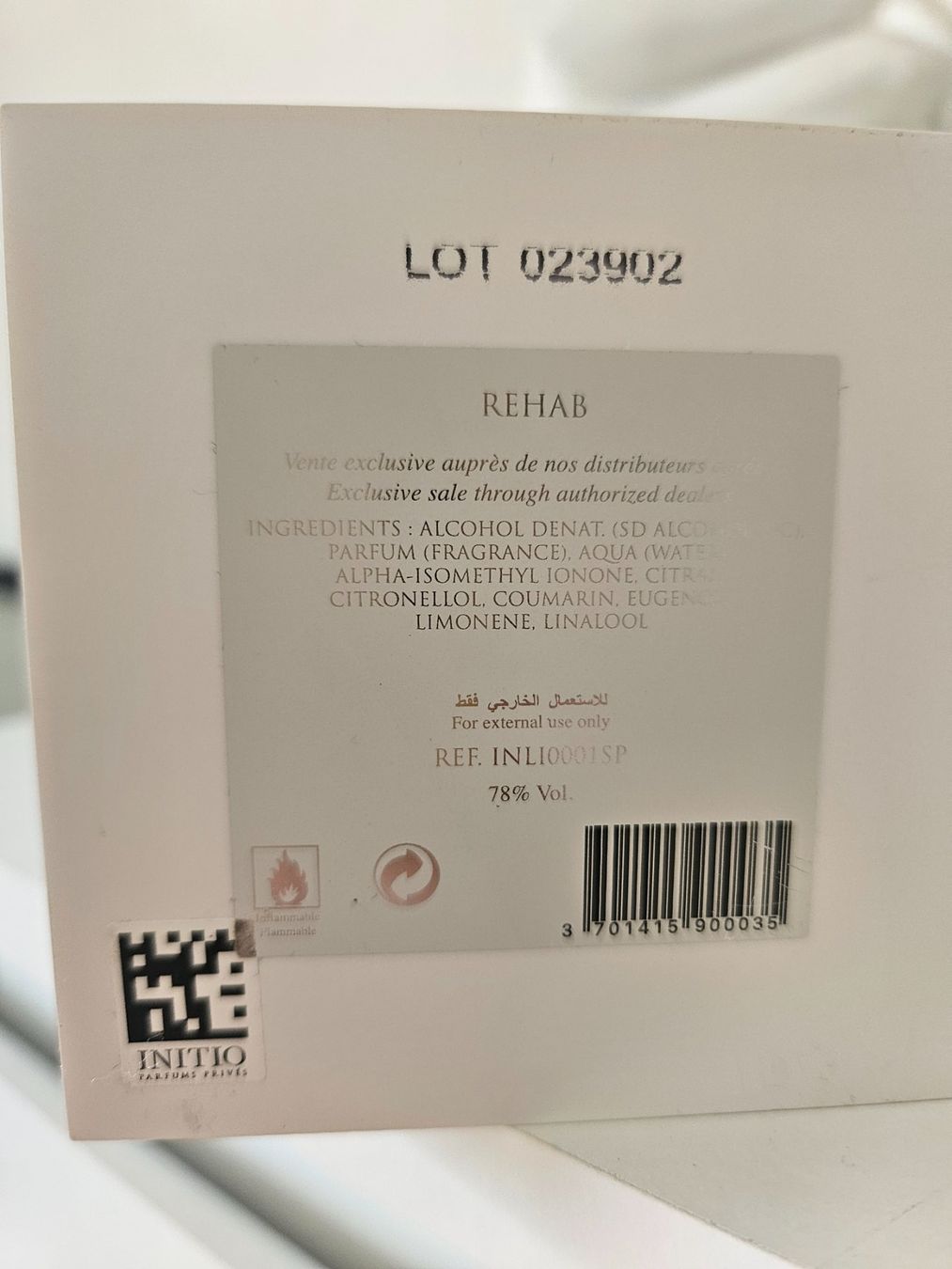 Initio Parfums & Eau de Toilette: Initio Parfums Rehab 90 ml – D'occasion à Bex par bes_9dyf 5