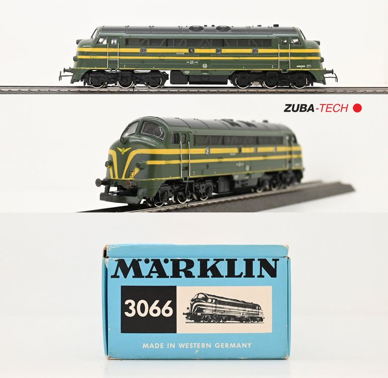 Märklin 3066, Diesellok NOHAB BR 204 der SNCB „Kartoffelkäfer, H0, OVP