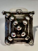 Ancien pendentif argent, pyramidal, touaregP