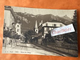 1922 J. J. - 8235.  - Bex, Entrée du Village
