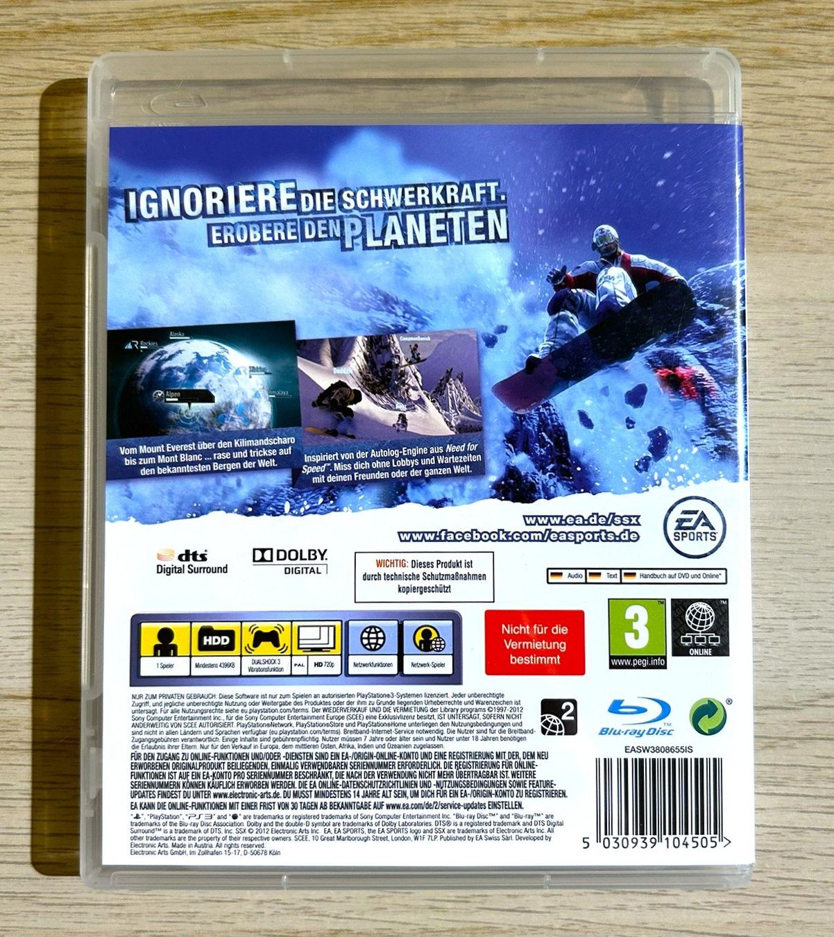 Sony Spiele: SSX PS3 – Gebraucht aus St. Gallen von Alpine.Arcade 1
