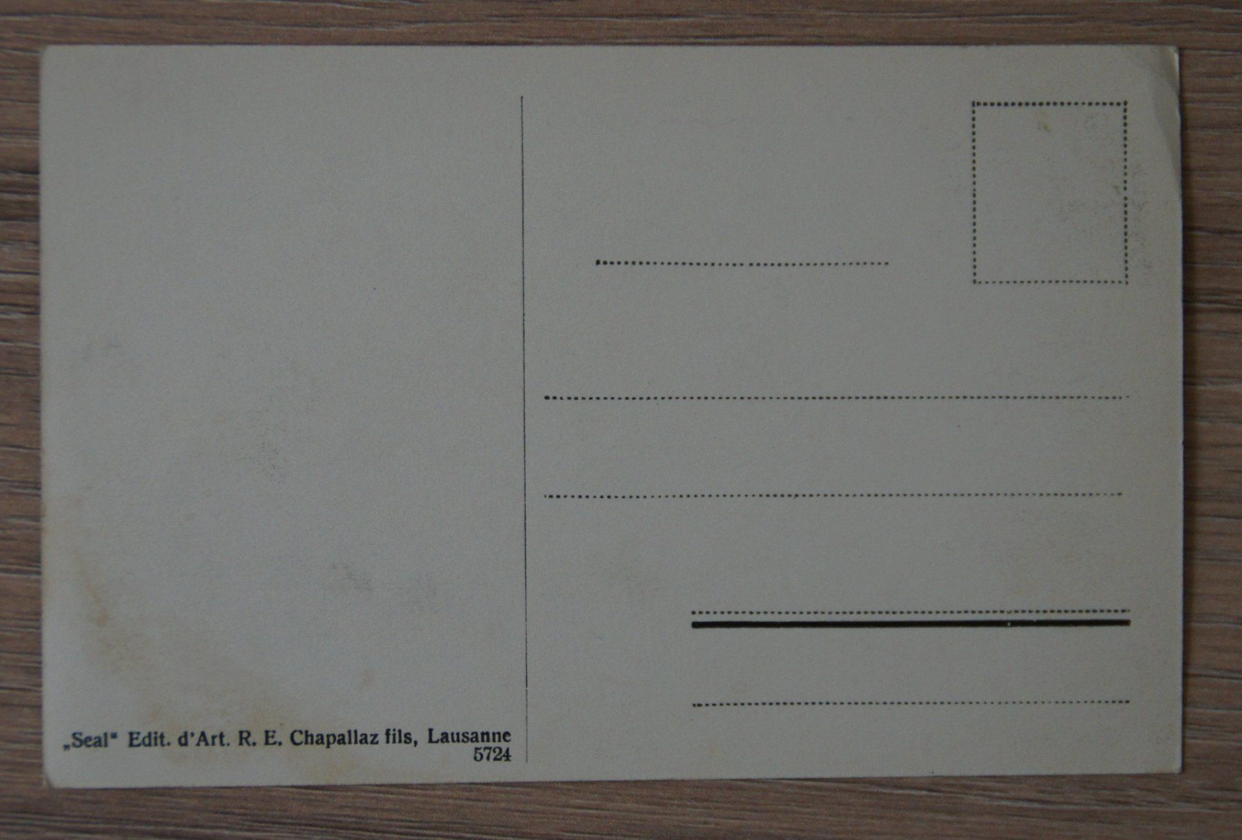 Ansichtskarten: St.-Gingolph - Fermeture de la Frontière - ca. 1914 – Gebraucht aus St. Margrethen SG von maege07 1
