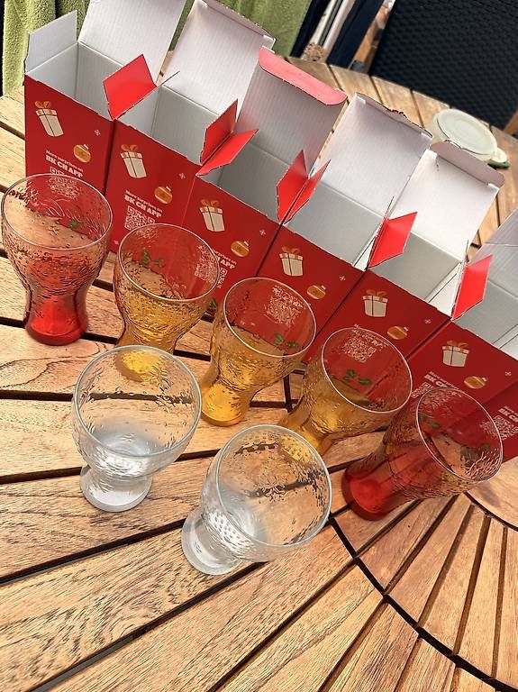 Verres: Coca Cola Gläser "Winteredition" – D'occasion à Rothenhausen par mel_y5gx 1