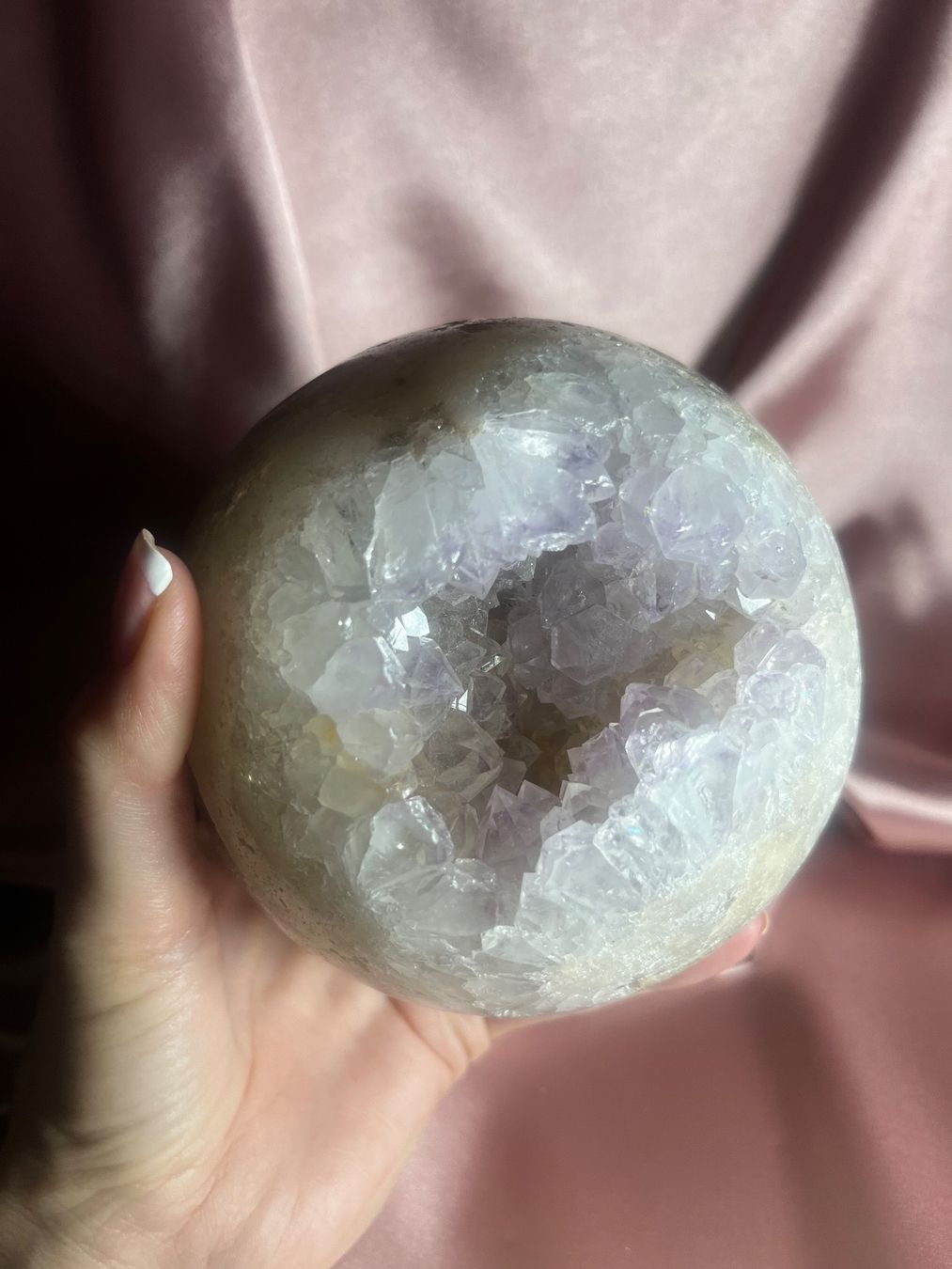 Minerali & Pietre curative: Grosse Pink Amethyst Kugel - 1.7kg, 11cm – Nuovo e nell'imballaggio originale da Zürich venduto da unique2010 1