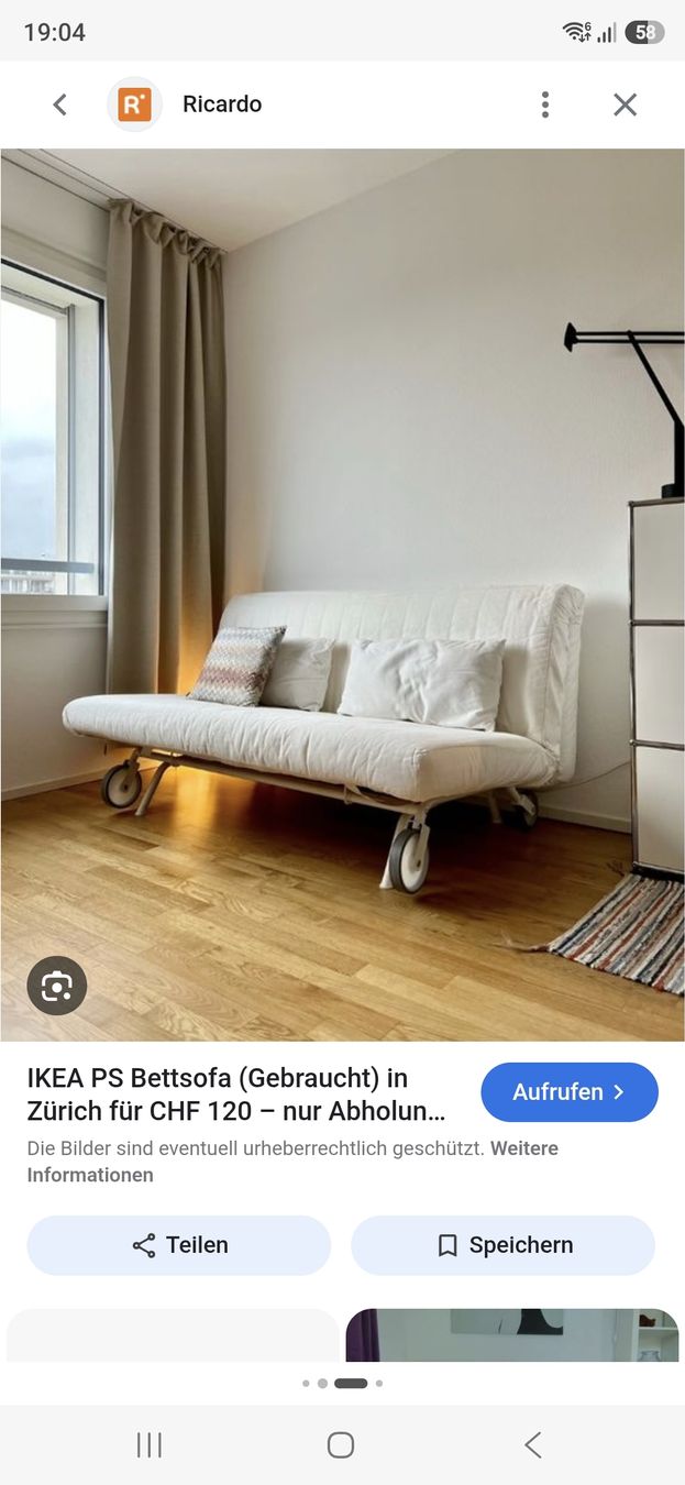 Ikea Divani: Bettsofa von IKEA – Usato da Zürich venduto da Giorgi1