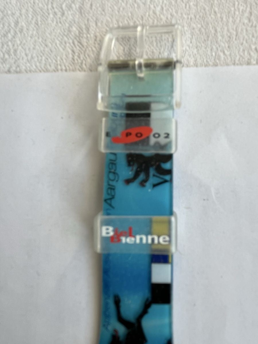 Swatch Orologi: Swatch Sonderausgabe EXPO 2002 – Usato da Lohn-Ammannsegg venduto da Maledi 2