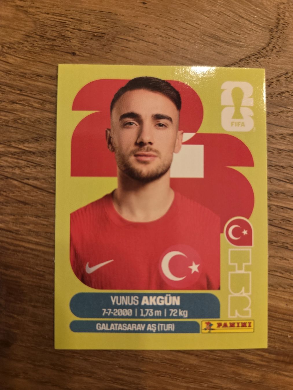 Panini Carte collezionabili: Panini Sticker 2026 TUR 16 – Nuovo (secondo la descrizione) da Luzern venduto da .Skylake.