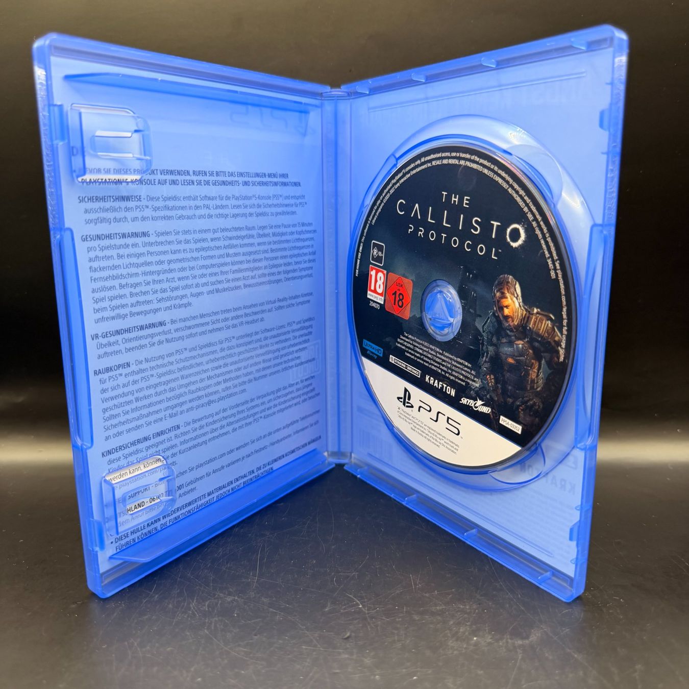 Sony Spiele: PS5 Spiel The Callisto Protocol – Gebraucht aus Düdingen von Nerdworld 2
