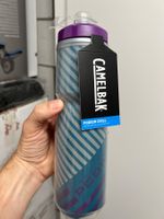 Camelbak Podium Chill 24oz Teal Stripe