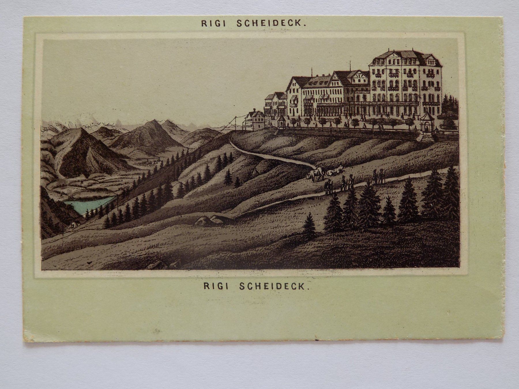 Gravures: Rigi Scheidegg – D'occasion à Risch par Antikfee 3