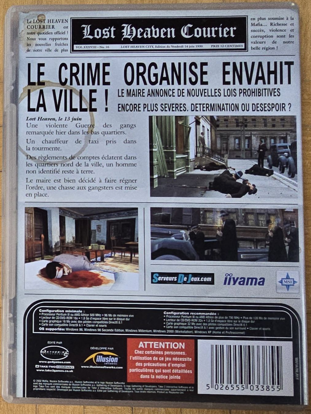 Microsoft Giochi: PC : Mafia – Usato da Froideville venduto da xXSebastienXx 1