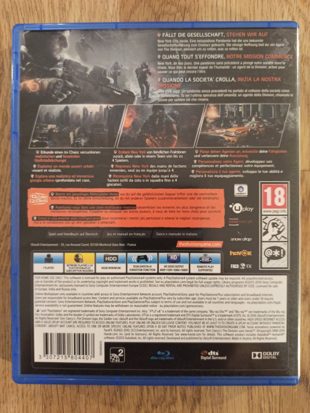 Giochi: Tom Clancy's The Division PS4 / PS5 – Usato da Oberweningen venduto da mar_87mx 1