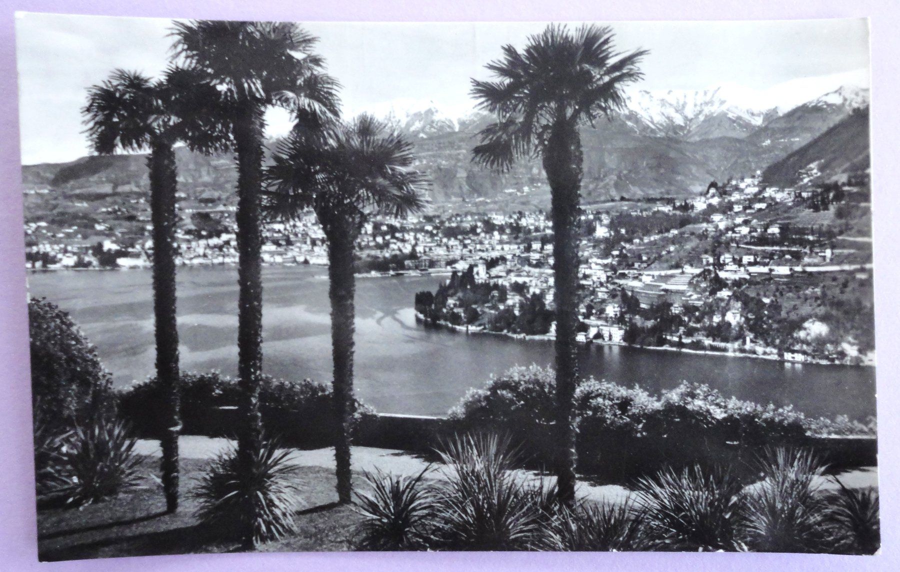 Ansichtskarten: Lugano - Panorama – Gebraucht aus Fétigny von Billy2miny