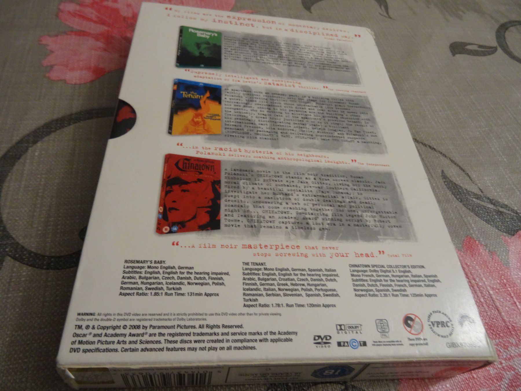Tutti i DVDs: Roman Polanski Collection - DVD – Usato da Olten venduto da Disc-Verkauf 1