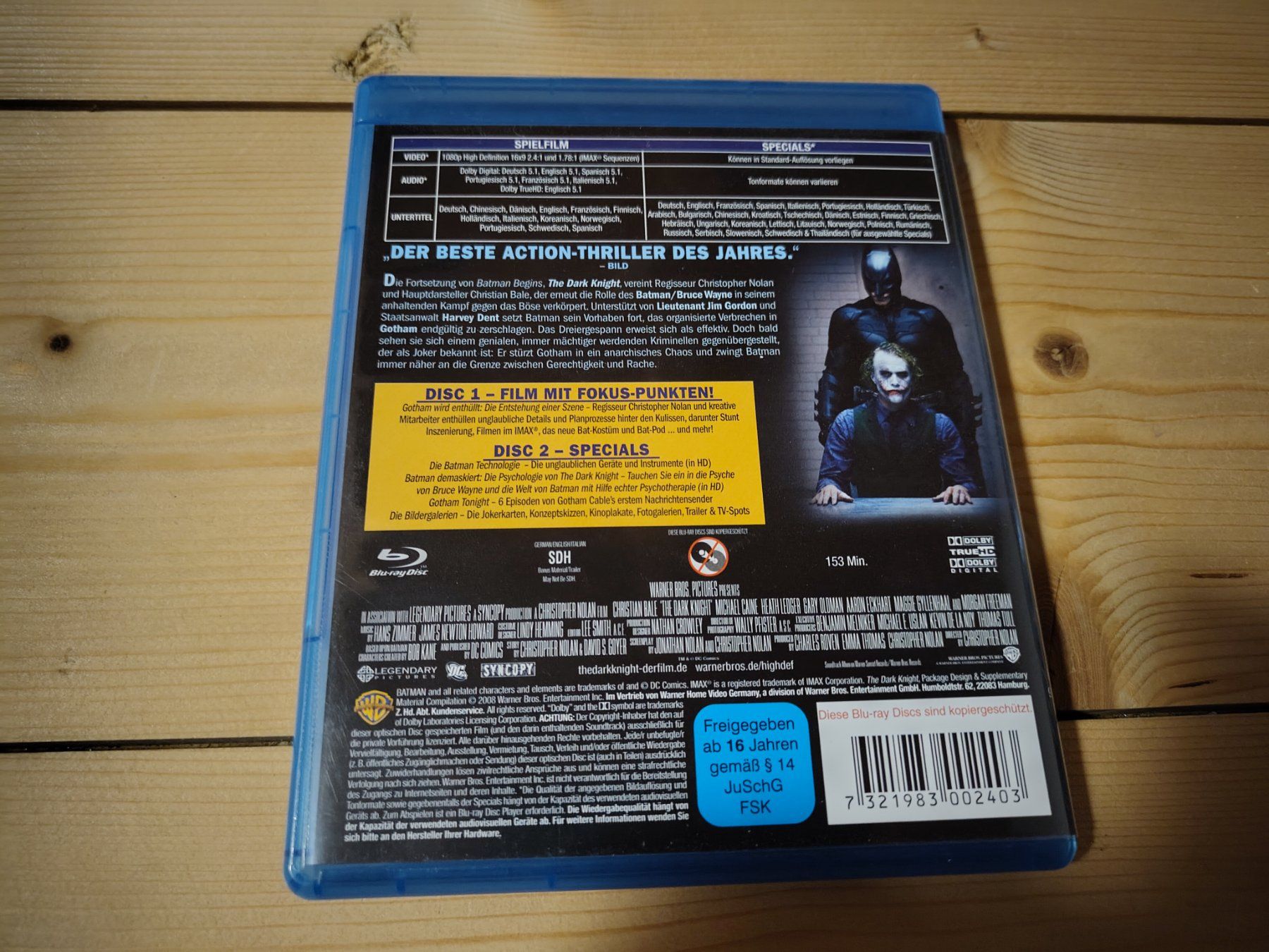 Tutti i DVDs: The Dark Knight – Usato da Wasterkingen venduto da Palu17 2