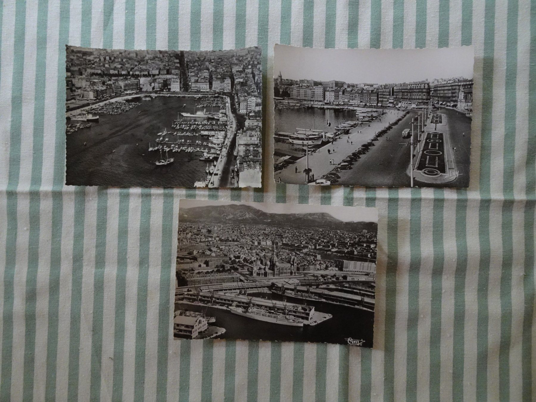 Cartoline postali: 3 Stk. Ansichtskarten Marseille um 1950 - M131 – Usato da Küssnacht am Rigi venduto da Kleinpreis-Shop