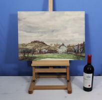 Friedrich Widhalm 1917-2003, Zeichnung/Aquarell auf Karton