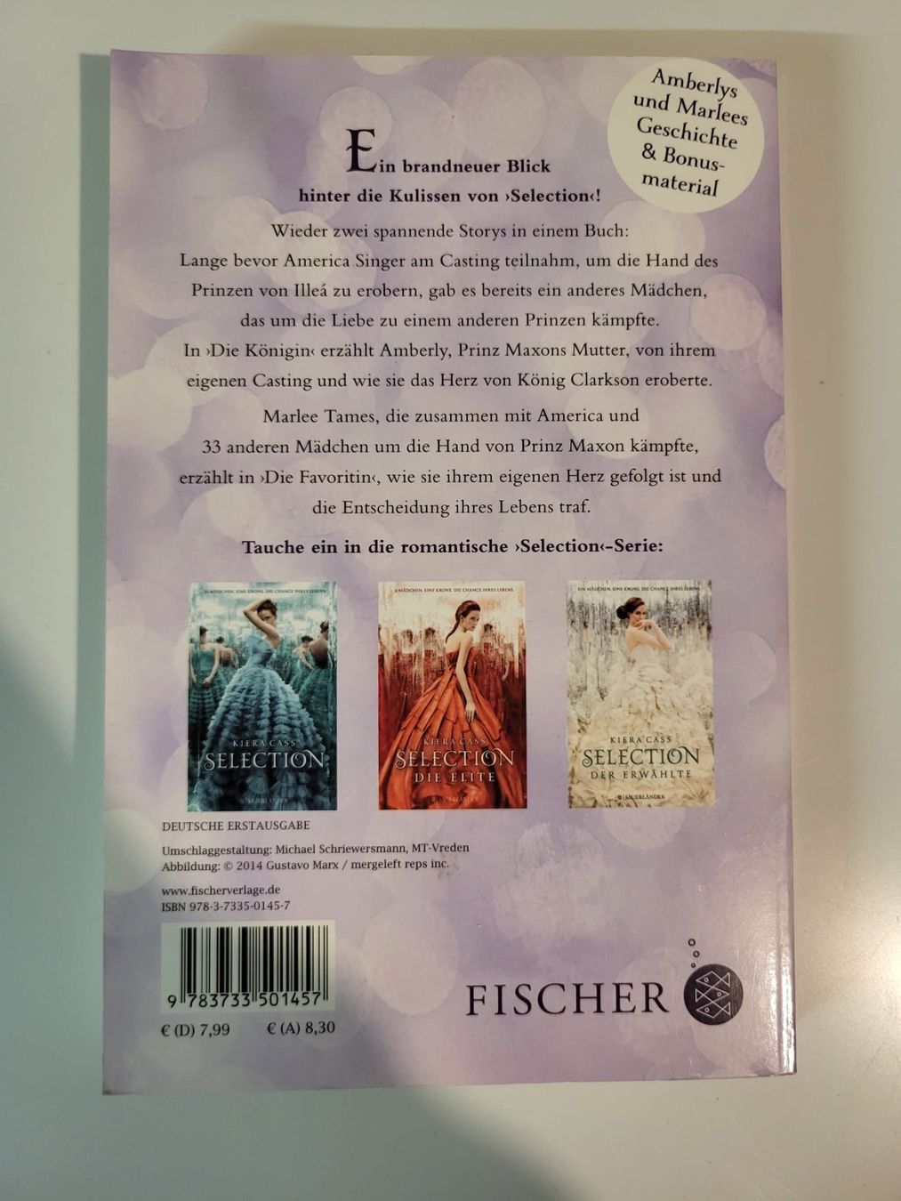 Libri: Selection Stories 2 - Kiera Cass – Usato da Wynigen venduto da NLe0413 1