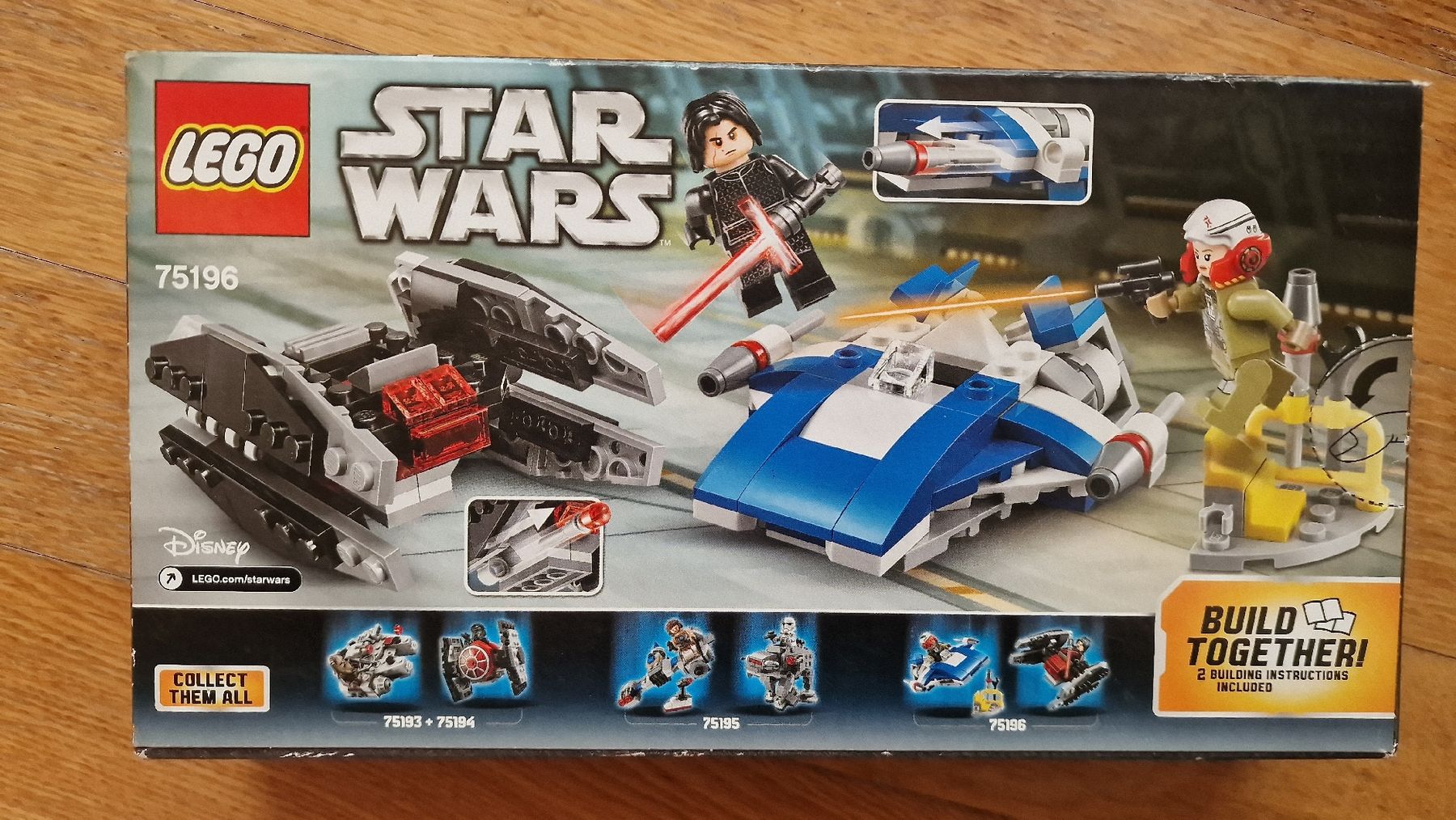 Lego Spielzeuge: Lego Star Wars 75196 - A-Wing vs. TIE Silencer – Neu und originalverpackt aus Zürich von Gabced