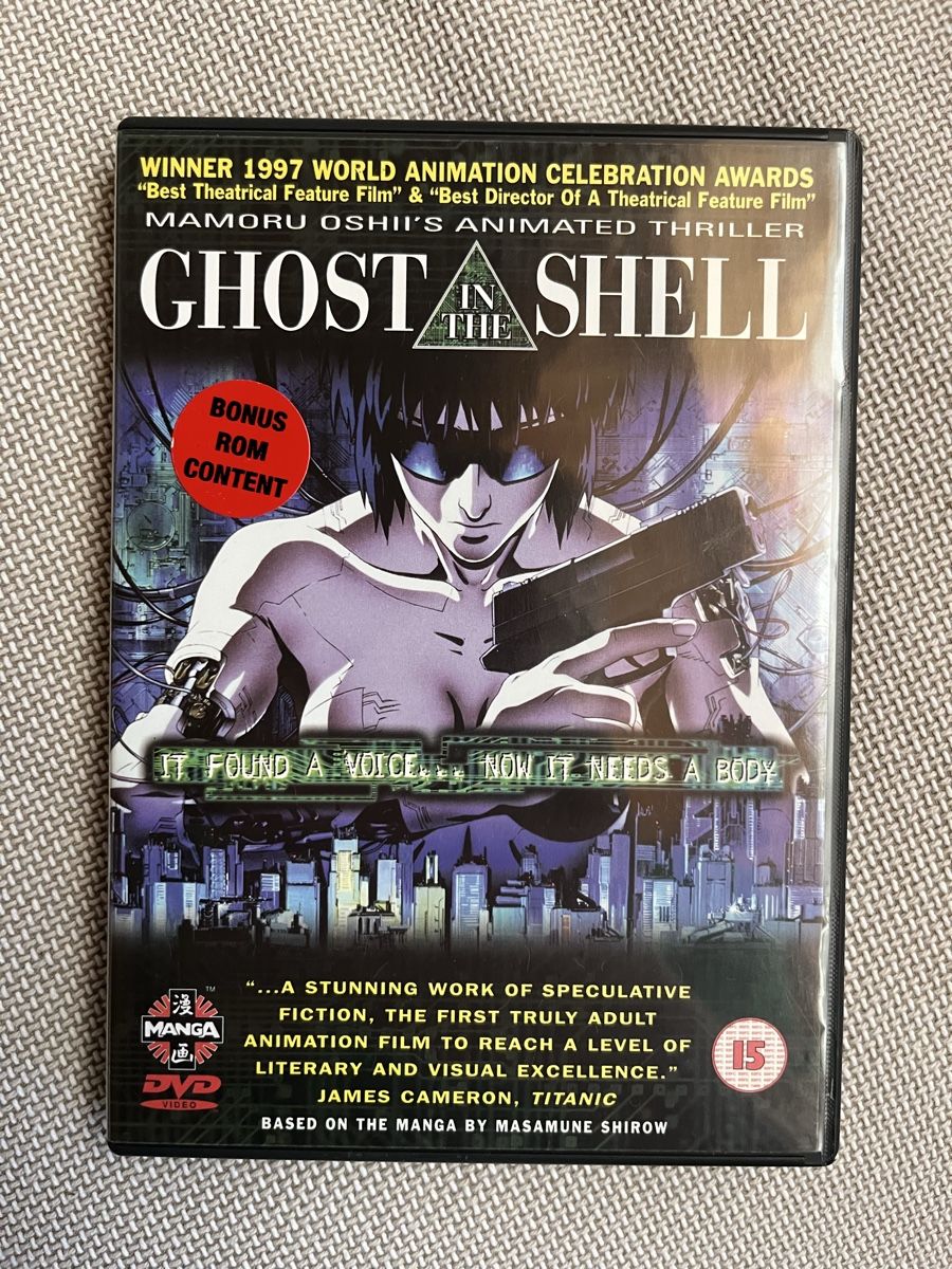 Tutti i DVDs: Ghost in a Shell -     Original UK DVD release by Manga – Usato da Inkwil venduto da RetrOhyeah_Schweiz