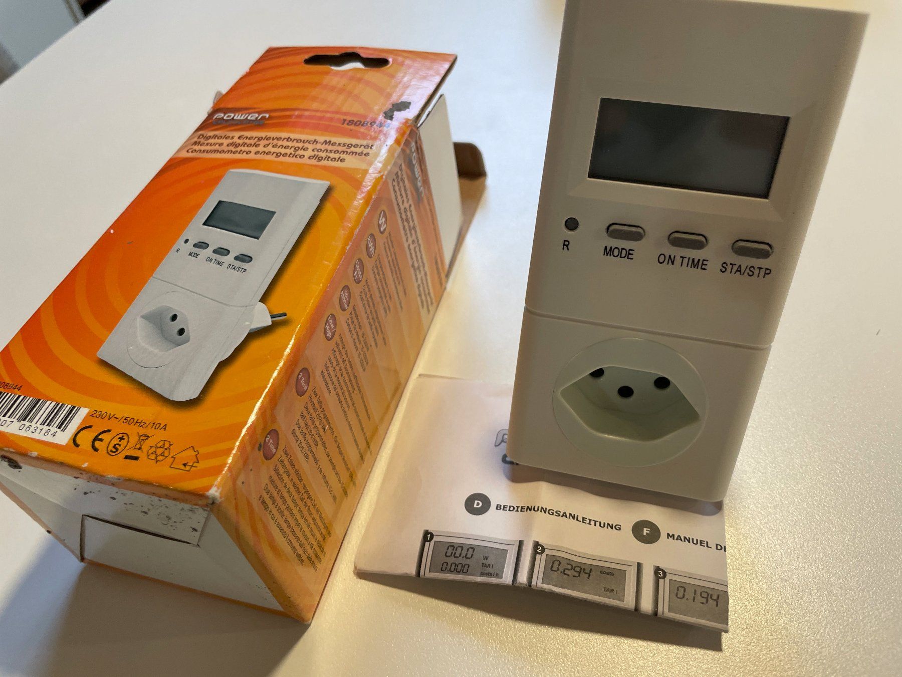 Misurare: Digitales Energie-Verbrauchsmessgerät – Usato da Affeltrangen venduto da Mowgli_123 3