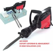 56333 - 1850 Watt Abbruchhammer + Zubehör + Koffer Hammer