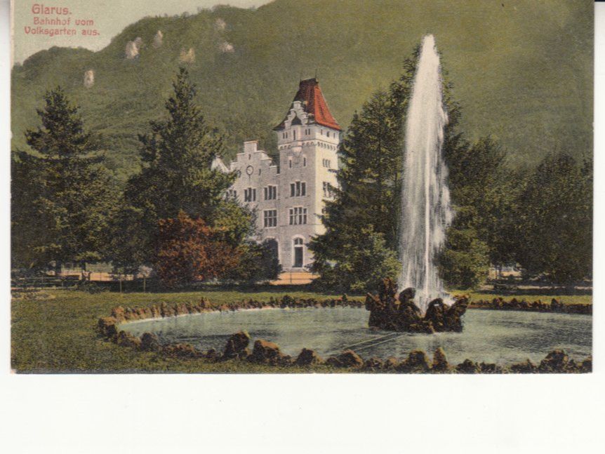 Cartoline postali: Glarus 1907 – Usato da Bürglen TG venduto da StampGraf