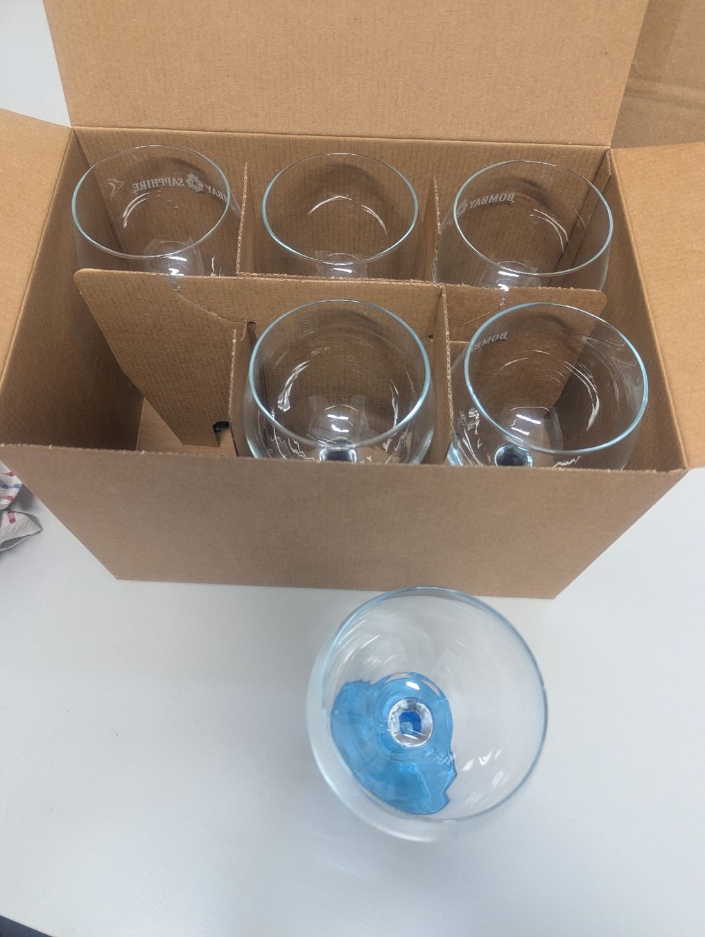 Bicchieri: Ballon Gläser, aus Glas, neu – Nuovo e nell'imballaggio originale da Wauwil venduto da MEC-NET 1