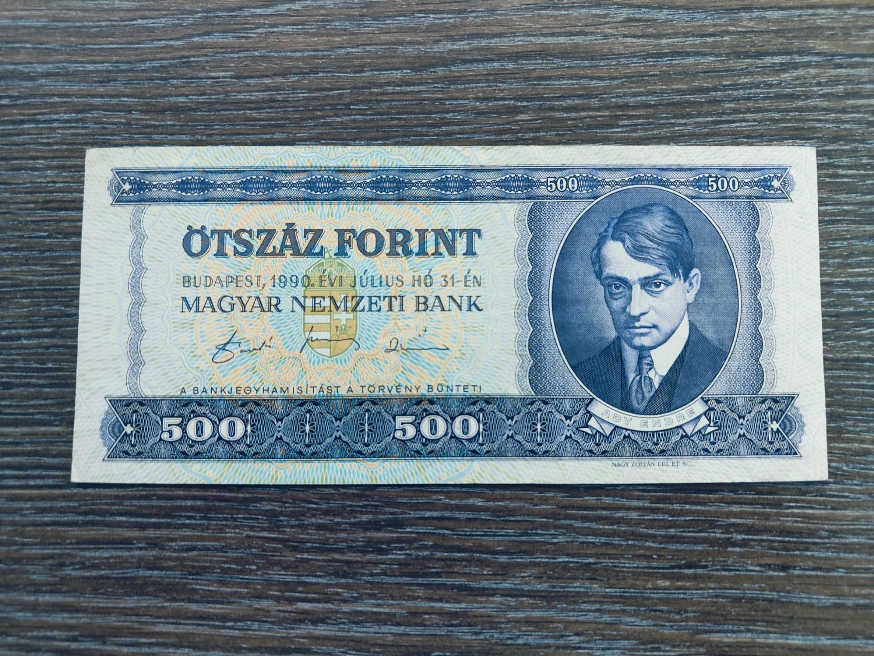 Banconote: Ungarn 500 Forint 1990 !!!!!!! – Usato da Flaach venduto da Lonzo99