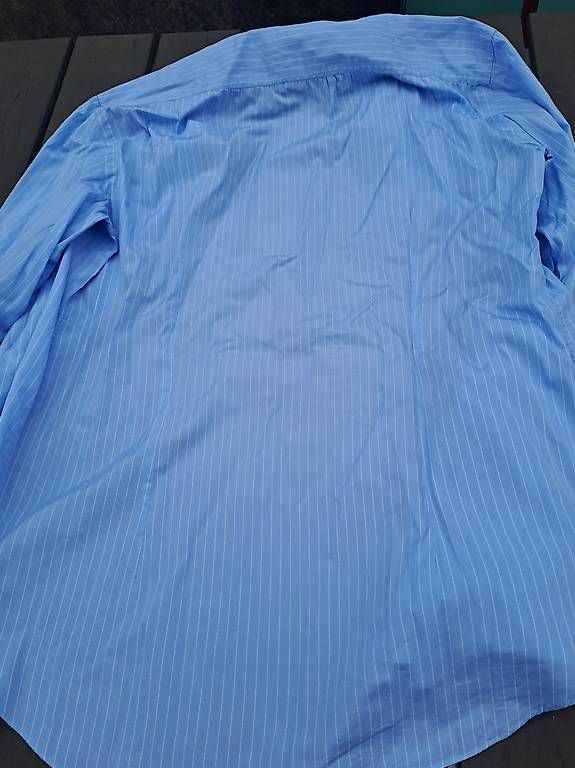 Blusen: Hemd Blau gestreift Gr. 42  – Gebraucht aus Liestal von daspi01 2