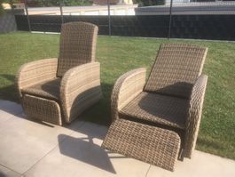 Premium Gartenmöbel Stühle/Sessel, Auflagen +++++ 60% Rabatt