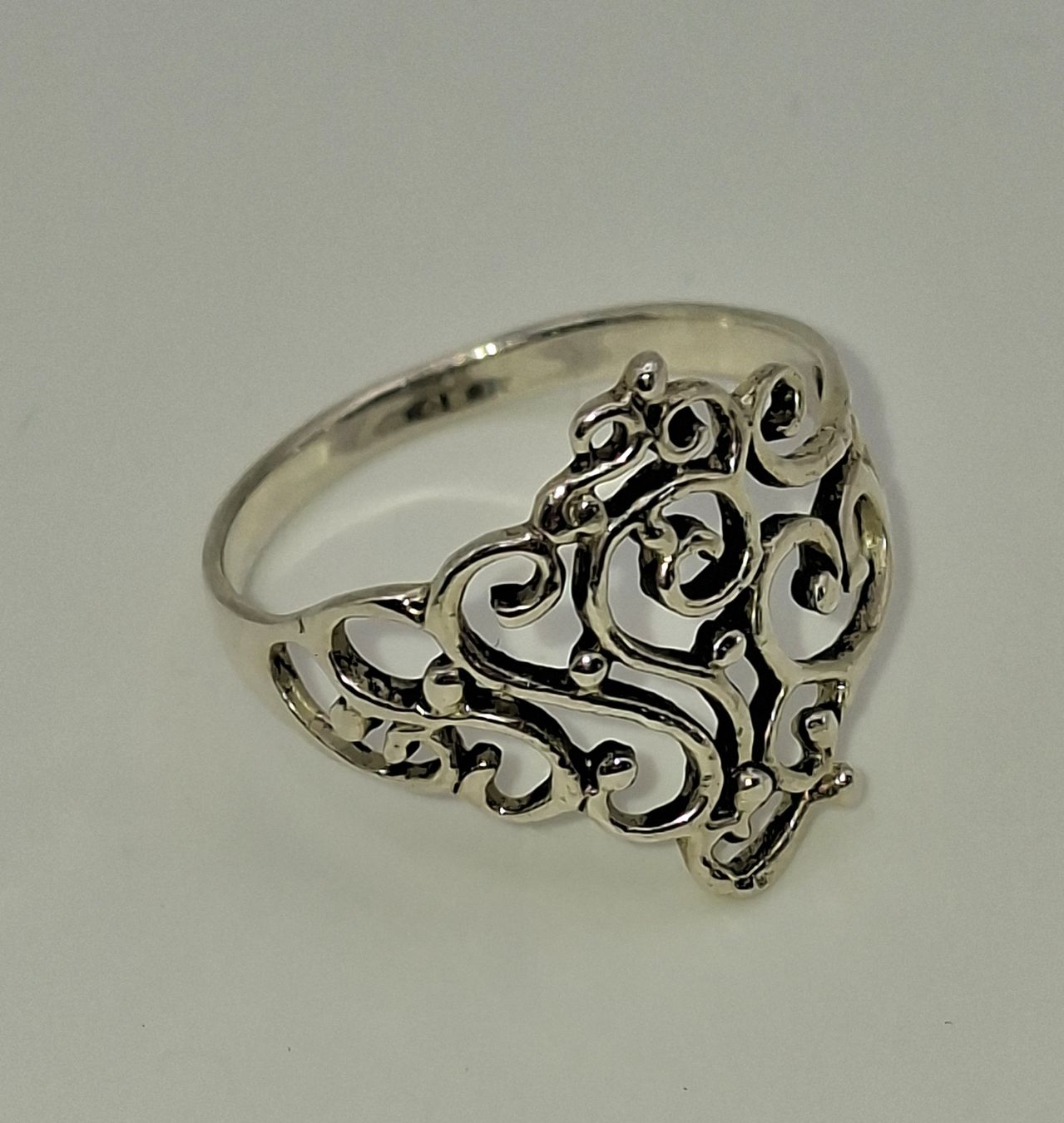Anelli: Ring 925 Silber, filigranes Design – Usato da Kriens venduto da Wolly85