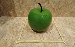 Grüner Deko Apfel, gross, Zustand neuwertig