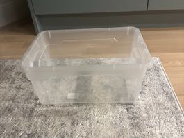 Aufbewahrungsbox transparent Kunststoff