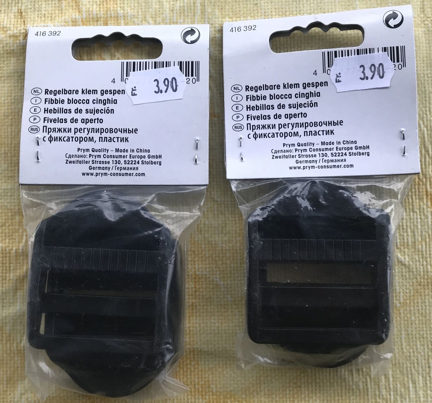 Kit bricolage: LOT KLEMM-LEITERSCHNALLEN 40MM – Nuovo e nell'imballaggio originale da Ostermundigen venduto da Wyatt-Earp 1
