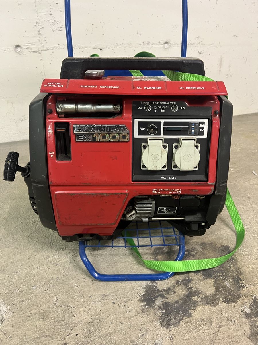 Honda Generatori di corrente: Generator Honda – Usato da Zürich venduto da Pan-Europ