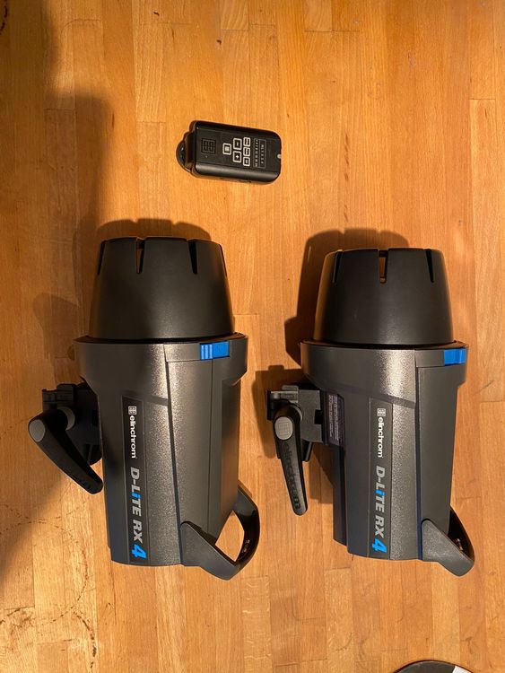 2x Flash Elinchrom D-Lite RX4 + Accessoires (Gebraucht) in La Chaux-de ...