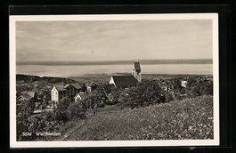 AK Wolfhalden, Panoramaansicht, 1934