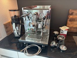 ECM Synchronica Dual Boiler & Mühle Casa Espresso Siebträger