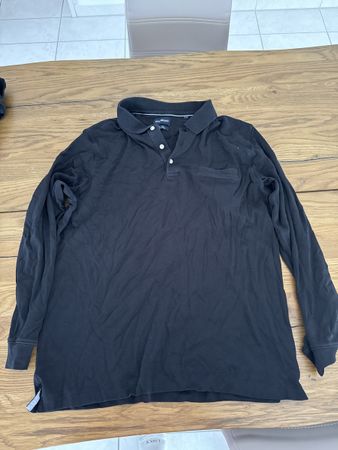 Paul Kehl Langarm Poloshirt XL schwarz
