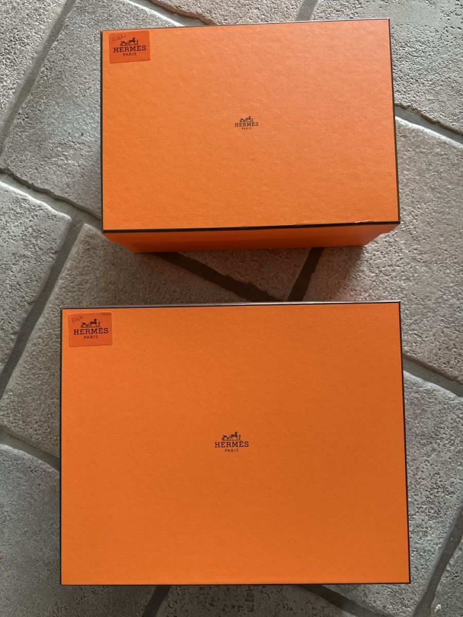 Casse di trasporto: 2 Original Hermes Schachteln – Usato da Solothurn venduto da Cobagg
