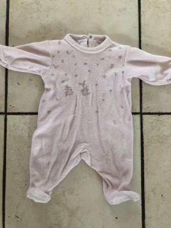 Süsses Petit Bateau Frottee Pyjama gr.54