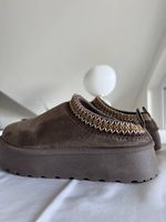 Damen Plateau-Schuhe  Beige/Taupe  Grösse 39